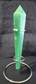 Green Aventurine Wand with Stand