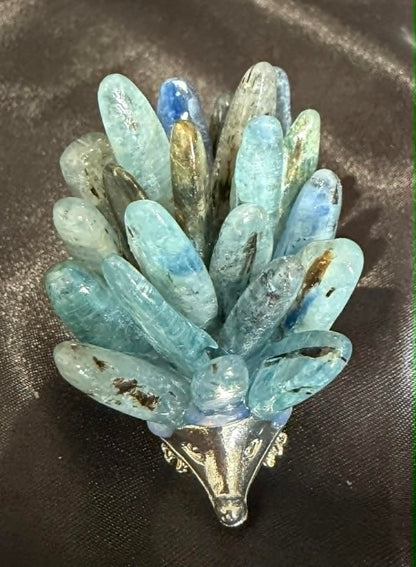 Crystal Chip Hedgehog Figurine