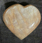 Peach Moonstone Heart