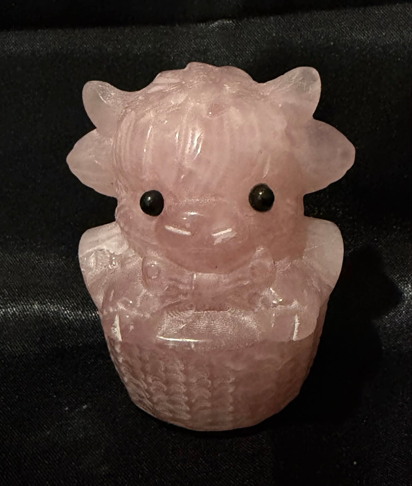 Cow in Basket Carving