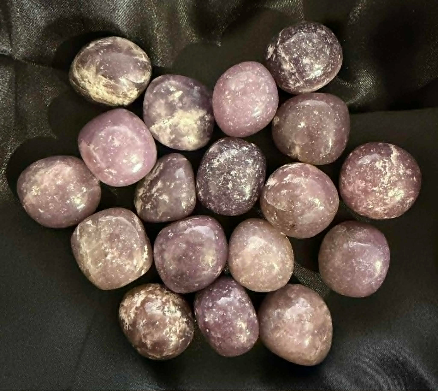 Lepidolite Tumbles