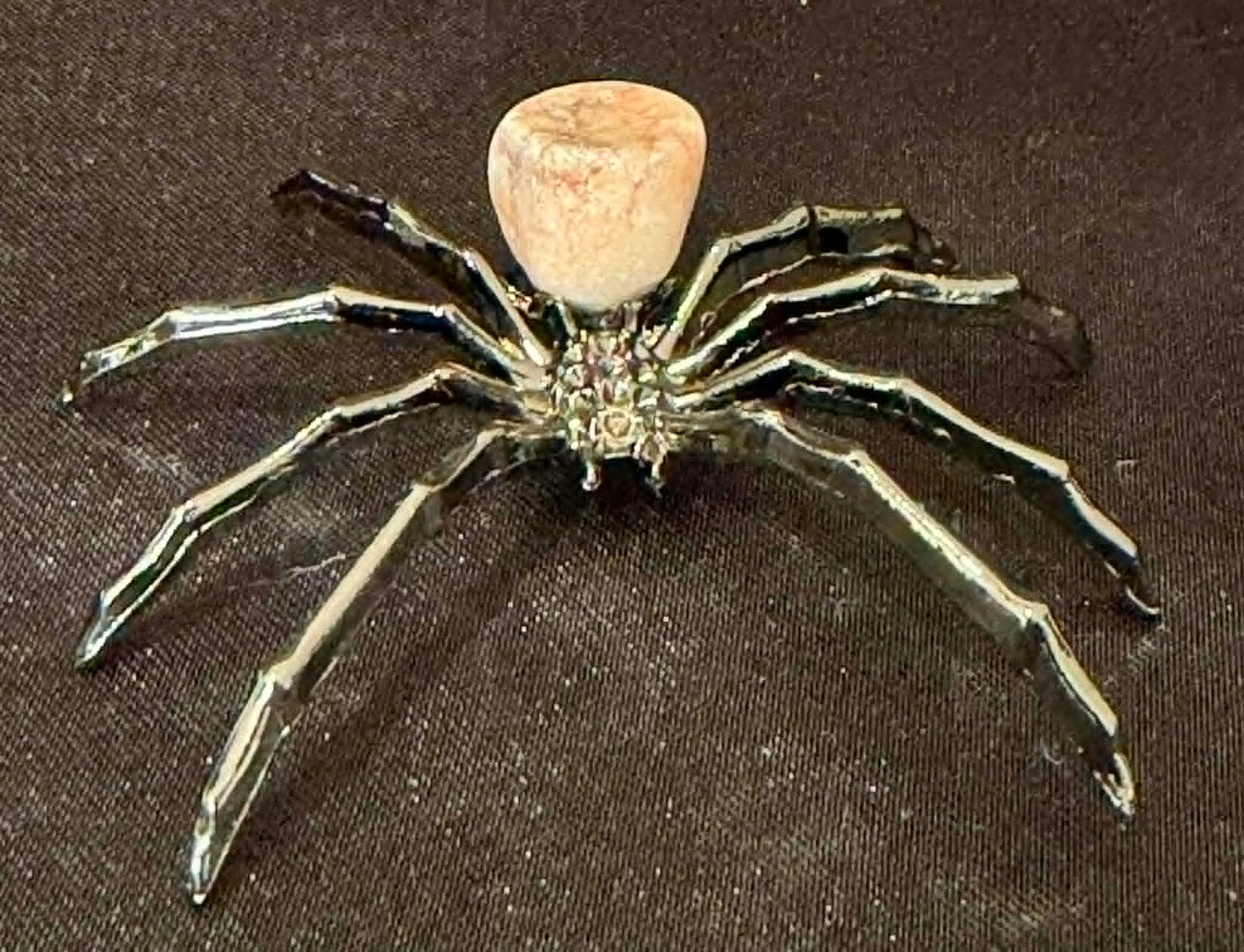 Metal & Crystal Spider
