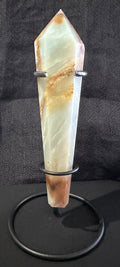 Caribbean Calcite Wand with Stand
