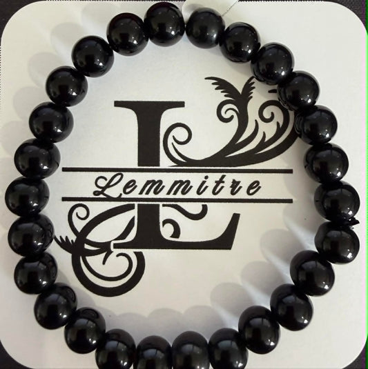 Black Obsidian Crystal Bracelet