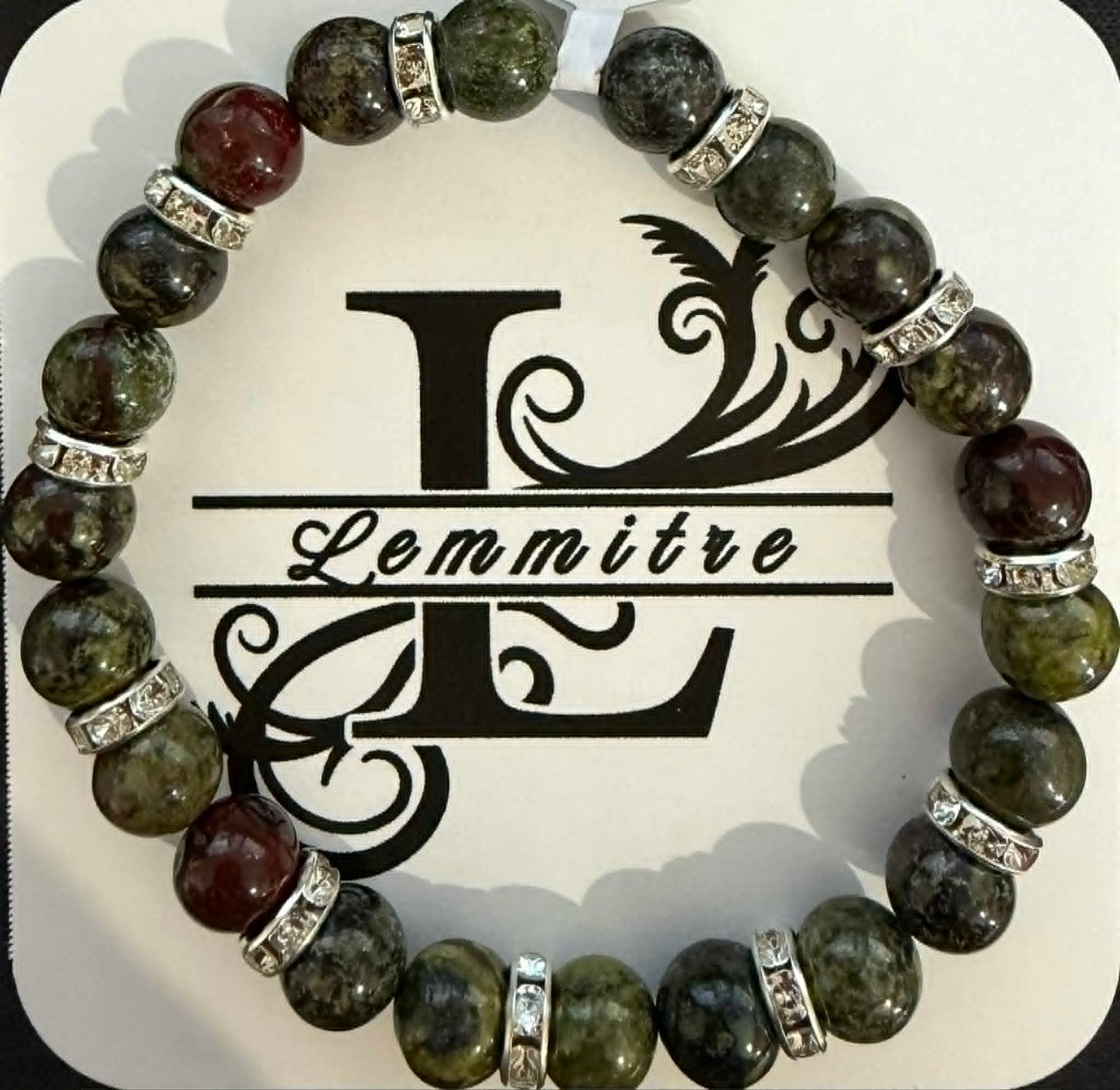 Dragon's Blood Jasper Bracelet