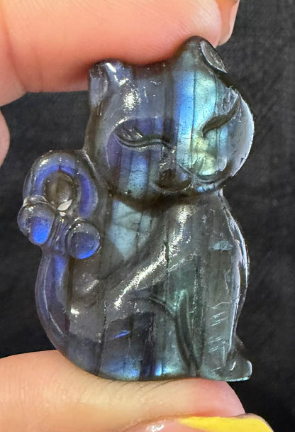 Labradorite Carvings