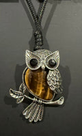 Crystal Owl Necklaces