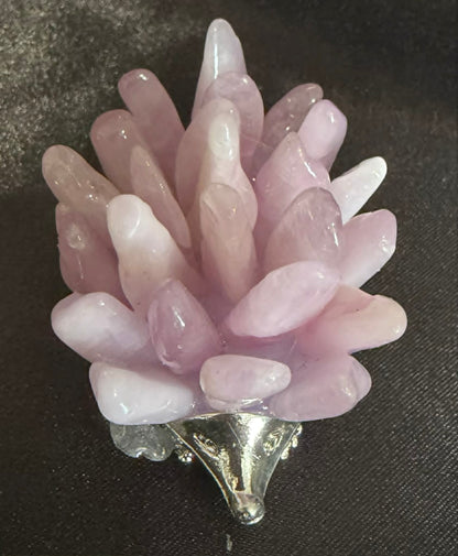 Crystal Chip Hedgehog Figurine