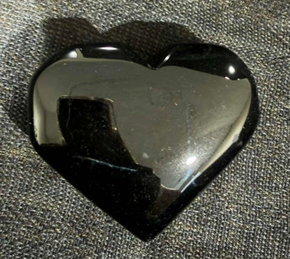 Black Obsidian Hearts