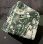 Moss Agate Cubes Self Standing