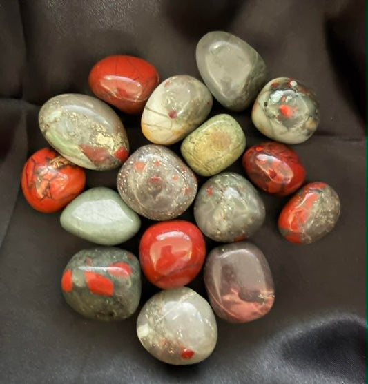 African Bloodstone Tumbles