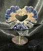 Crystal Hearts on Stand