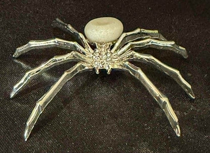 Metal & Crystal Spider