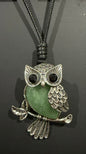 Crystal Owl Necklaces