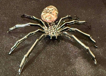 Metal & Crystal Spider