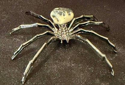 Metal & Crystal Spider