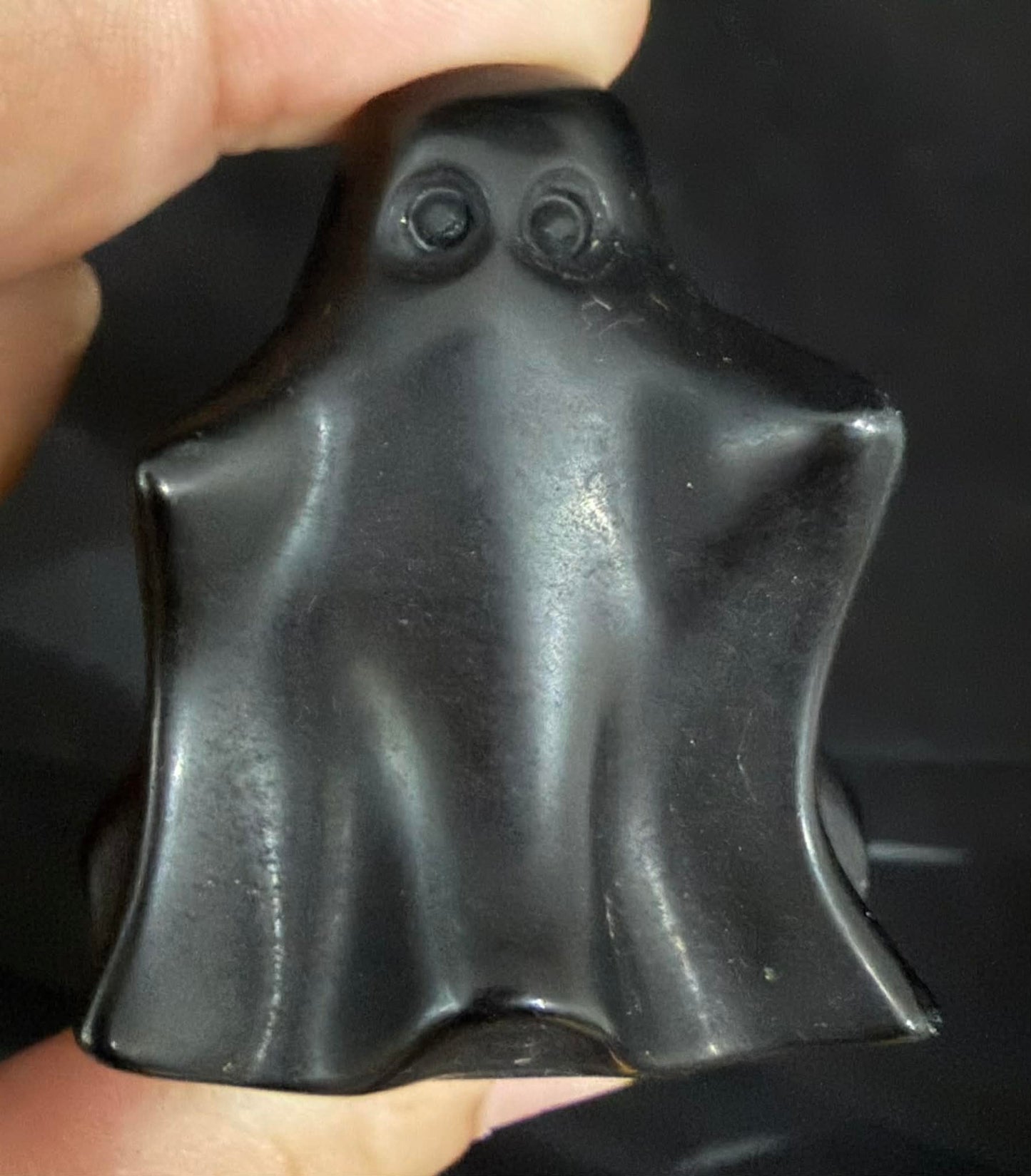 Obsidian &amp; Yooperlite Ghost Carving