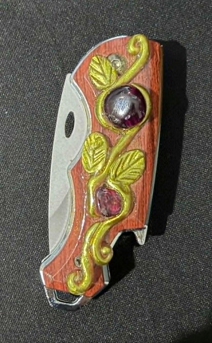 Beautiful Decorative Knives with Crystal Accents