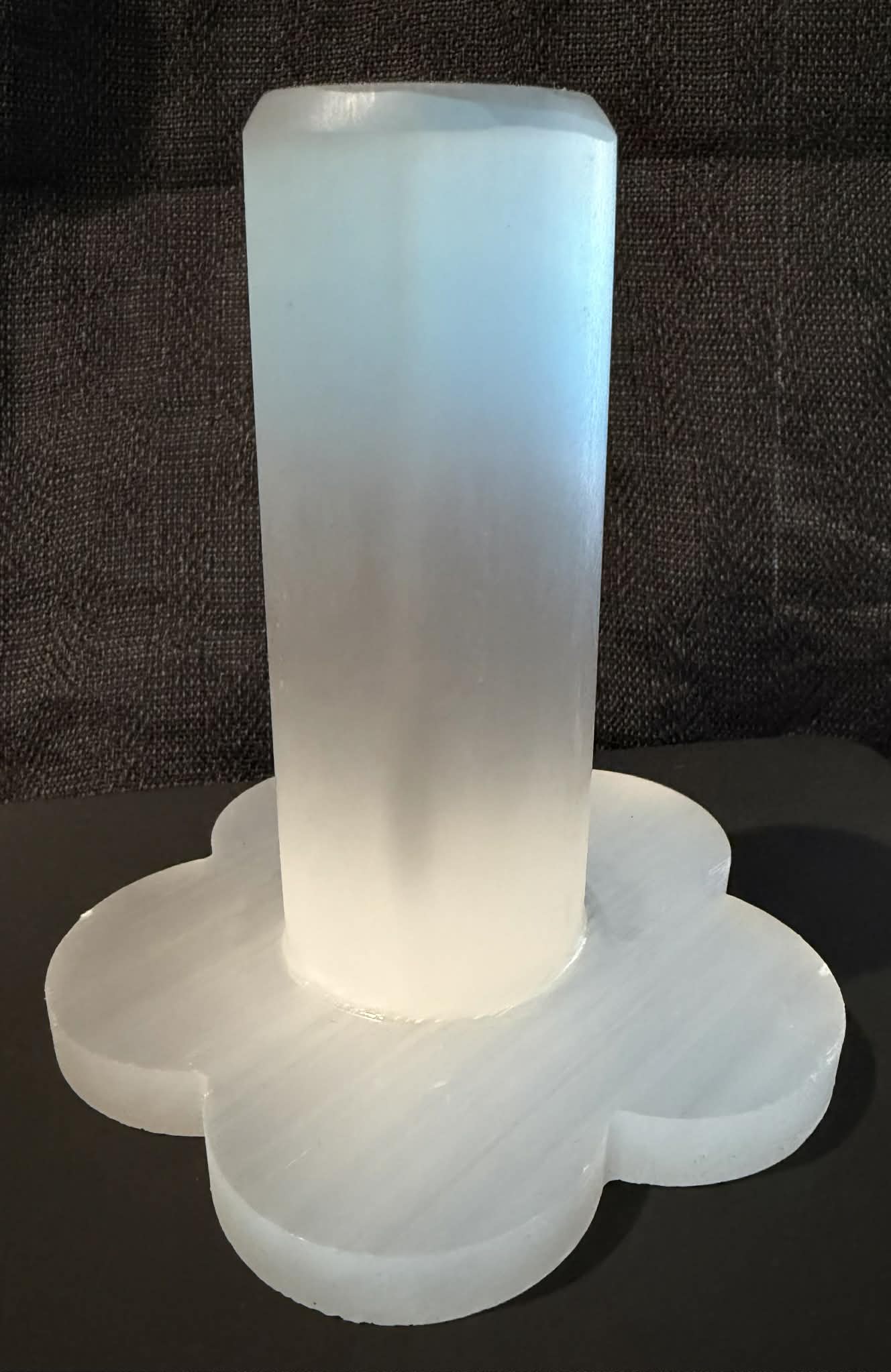 Selenite Carvings, Towers and Bracelet Stands