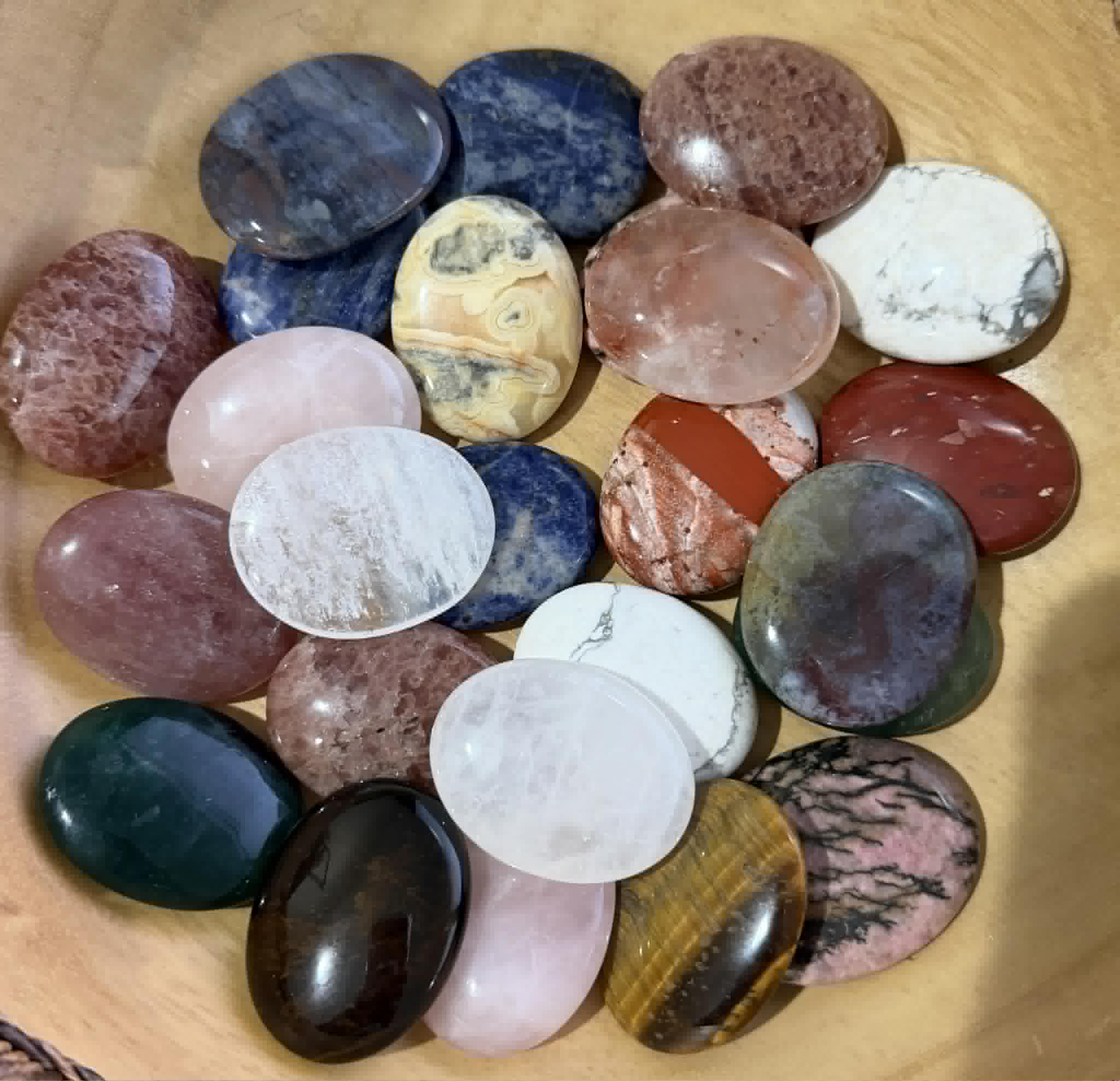 Small Palm Stones