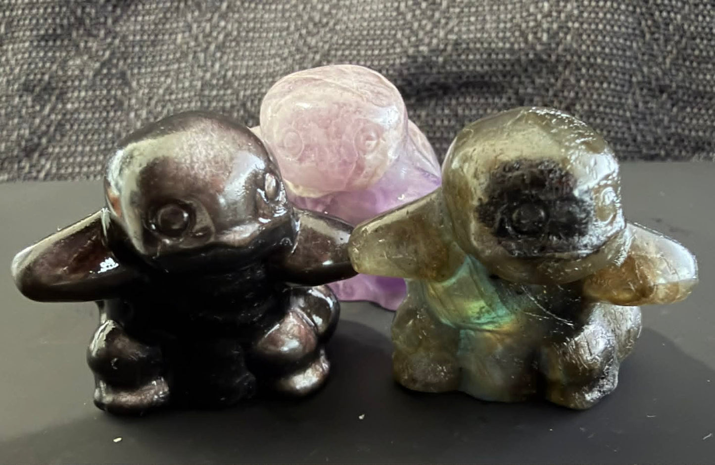 Squirtle Crystal Carving