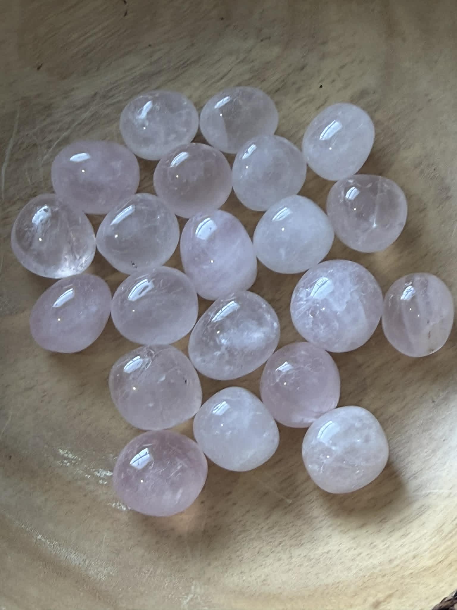 Rose Quartz Tumbles