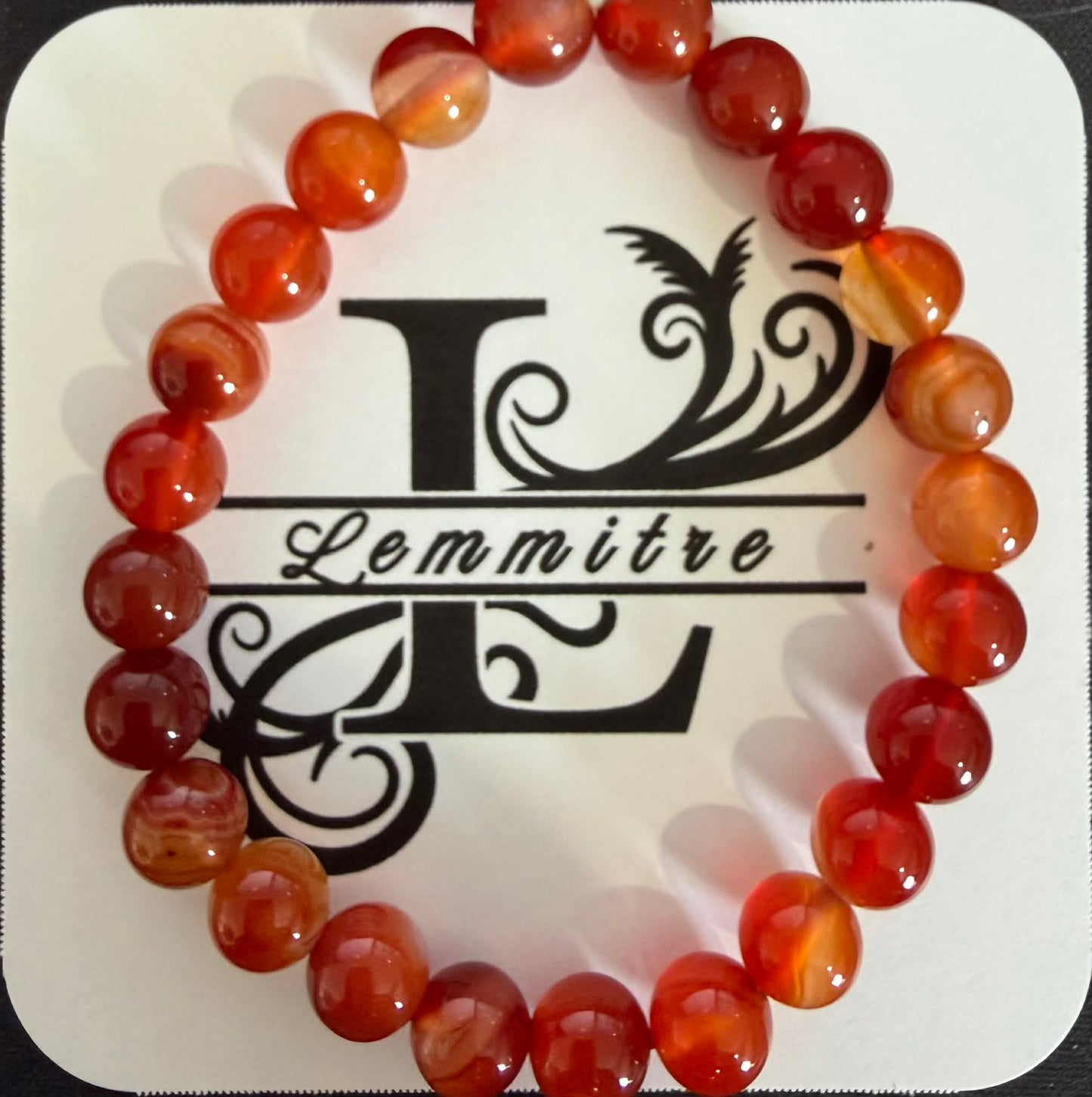 Carnelian Crystal Bracelet