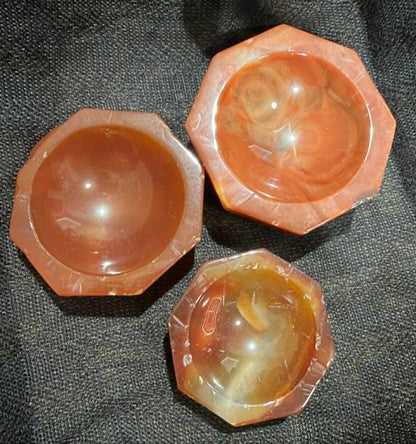 Carnelian Bowl / Sphere Holder