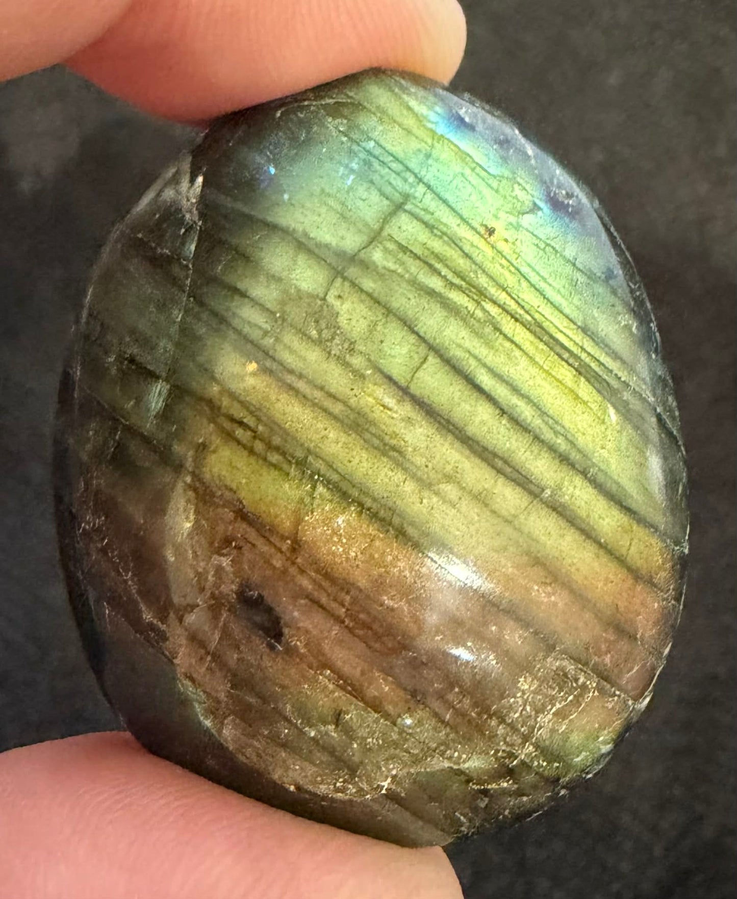 Labradorite Palm Stone