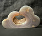 Agate with Druzy Cloud Carving