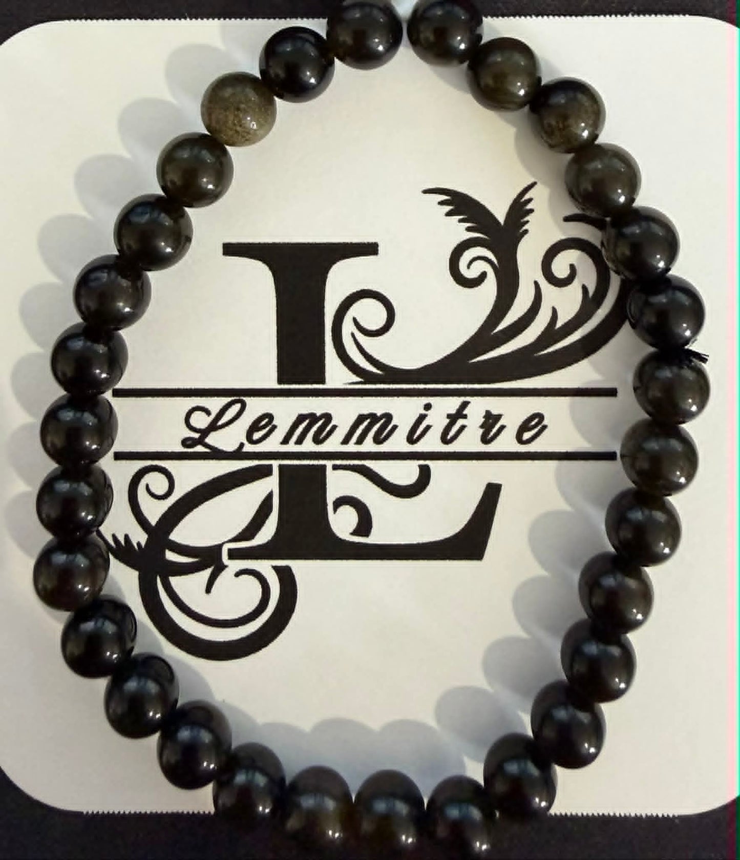 Golden Obsidian Bracelet