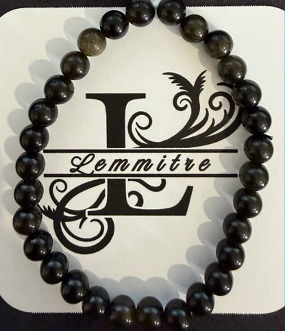 Golden Obsidian Bracelet