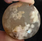 Flower Agate Palm Stone