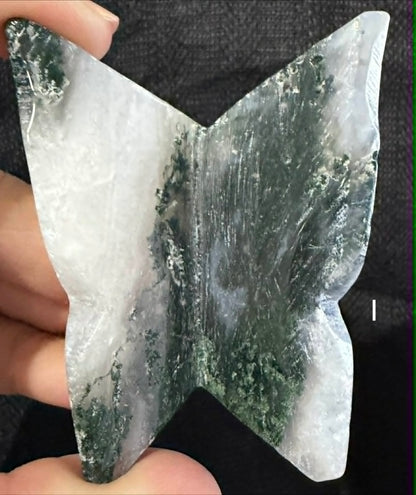 3D Crystal Butterfly Carving