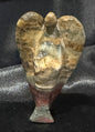Polychrome Jasper Angel Carving
