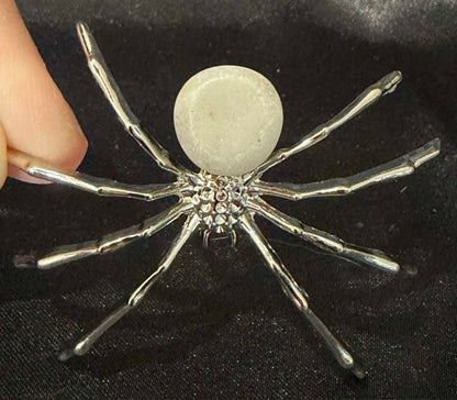 Metal & Crystal Spider