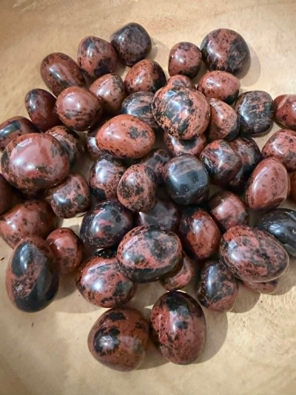 Mahogany Obsidian Tumbles
