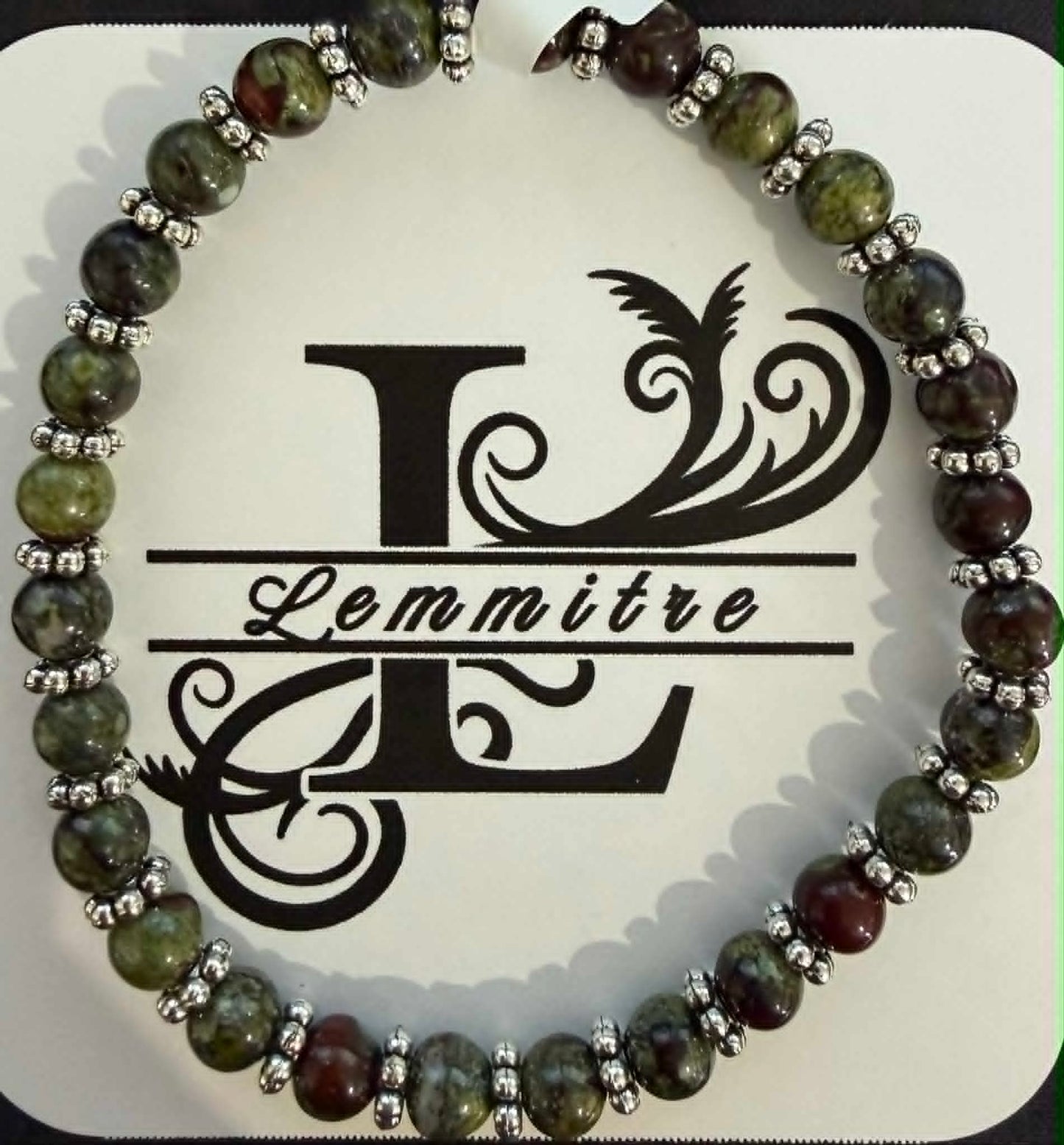 Dragon's Blood Jasper Bracelet