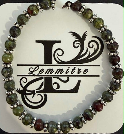 Dragon's Blood Jasper Bracelet