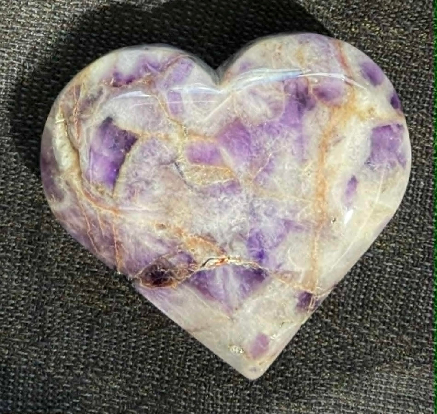 Dream Amethyst Heart
