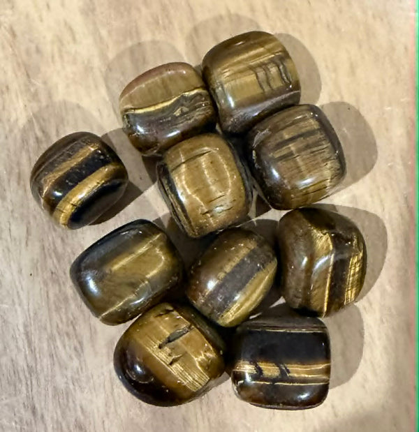Tiger Eye Tumbles